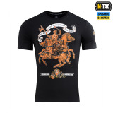 M-Tac футболка з принтом Гетьман Сагайдачний Чорна (Black) M-Tac футболка з принтом Гетьман Сагайдачний Чорна (Black)