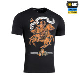 M-Tac футболка з принтом Гетьман Сагайдачний Чорна (Black) M-Tac футболка з принтом Гетьман Сагайдачний Чорна (Black)