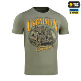 M-Tac футболка з принтом Ukrainian Cavalry Світла олива (Light Olive)