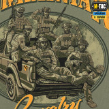 M-Tac футболка з принтом Ukrainian Cavalry Світла олива (Light Olive)