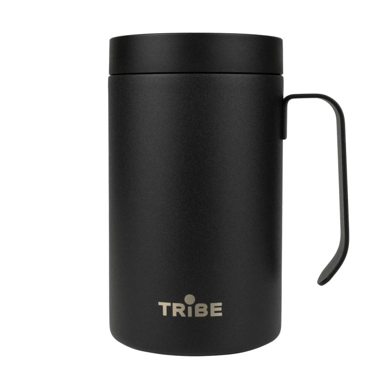Чашка-термос Tribe Adventure Mug 450 мл T-FA-0032, чорна Чашка-термос Tribe Adventure Mug 450 мл T-FA-0032, чорна