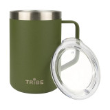 Термочашка Tribe Classic Mug 500 мл T-FA-0033, олива Термочашка Tribe Classic Mug 500 мл T-FA-0033, олива