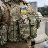 Аптечка підсумок медичний зі швидким скиданням Піксель
