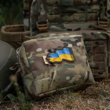 M-Tac нашивка прапор України бойовий реверс (вишивка) Ranger Green M-Tac нашивка прапор України бойовий реверс (вишивка) Ranger Green