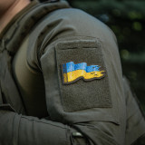 M-Tac нашивка прапор України бойовий (вишивка) Ranger Green M-Tac нашивка прапор України бойовий (вишивка) Ranger Green