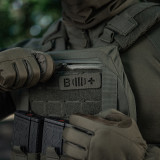 M-Tac нашивка група крові B (III) + наскрізна Laser Cut 25х80 Ranger Green M-Tac нашивка група крові B (III) + наскрізна Laser Cut 25х80 Ranger Green