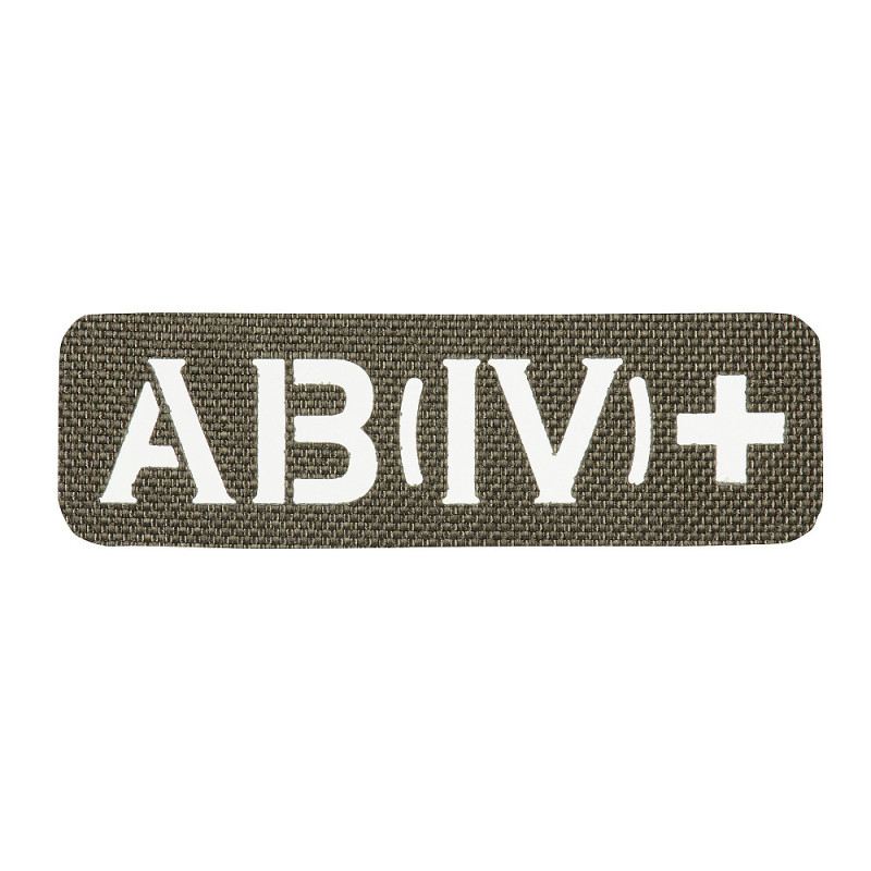 M-Tac нашивка група крові AB (IV) + наскрізна Laser Cut 25х80 Ranger Green M-Tac нашивка група крові AB (IV) + наскрізна Laser Cut 25х80 Ranger Green