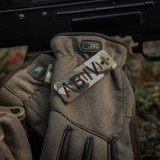 M-Tac нашивка група крові AB (IV) + наскрізна Laser Cut 25х80 Multicam
