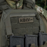 M-Tac нашивка група крові AB (IV) - наскрізна Laser Cut 25 х 80 см олива M-Tac нашивка група крові AB (IV) - наскрізна Laser Cut 25 х 80 см олива
