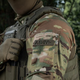 M-Tac нашивка група крові AB (IV) - наскрізна Laser Cut 25 х 80 см олива M-Tac нашивка група крові AB (IV) - наскрізна Laser Cut 25 х 80 см олива