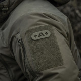M-Tac нашивка група крові +A+ наскрізна Laser Cut олива M-Tac нашивка група крові +A+ наскрізна Laser Cut олива