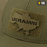 M-Tac нашивка Ukraine (контур) скрізна Laser Cut Ranger Green M-Tac нашивка Ukraine (контур) скрізна Laser Cut Ranger Green