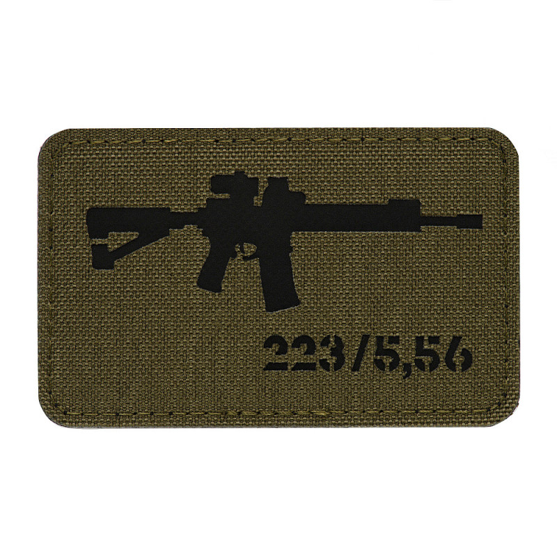 M-Tac нашивка AR-15 .223/5,56 Laser Cut Ranger Green/Black M-Tac нашивка AR-15 .223/5,56 Laser Cut Ranger Green/Black