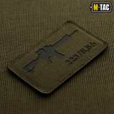 M-Tac нашивка AR-15 .223/5,56 Laser Cut Ranger Green/Black M-Tac нашивка AR-15 .223/5,56 Laser Cut Ranger Green/Black