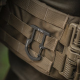M-Tac карабін алюмінієвий на спорядження Dark Grey M-Tac карабін алюмінієвий на спорядження Dark Grey