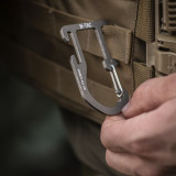 M-Tac карабін алюмінієвий на спорядження Dark Grey M-Tac карабін алюмінієвий на спорядження Dark Grey