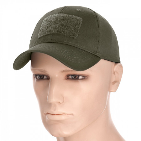 M-Tac бейсболка з липучкою Flex ріп-стоп олива (Army Olive)