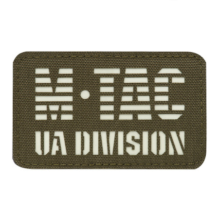 M-Tac нашивка UA Division Laser Cut Ranger Green/GID