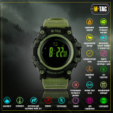 M-Tac годинник тактичний Adventure Black/Olive M-Tac годинник тактичний Adventure Black/Olive