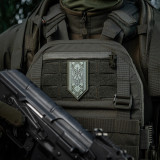 M-Tac нашивка Тризуб на вишиванці PVC Olive M-Tac нашивка Тризуб на вишиванці PVC Olive