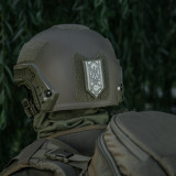 M-Tac нашивка Тризуб на вишиванці PVC Olive M-Tac нашивка Тризуб на вишиванці PVC Olive